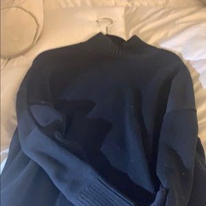 Everlane mock neck cotton sweater- tunic style